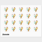 l Stickers Crème glacée (Feuille)