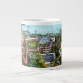 La 5e Fleur sacrée Jumbo Mug (Devant)