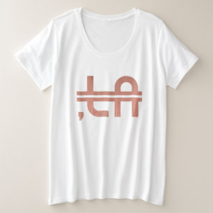,LA 6 GROTE MAAT T-SHIRT
