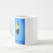 La Abogada. Koffiemok (Voorkant links)