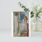 La Annonciation par Gabriel Rossetti Carte postale (Debout devant)