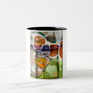 LA Art2 Coffee-Mok Tweekleurige Koffiemok
