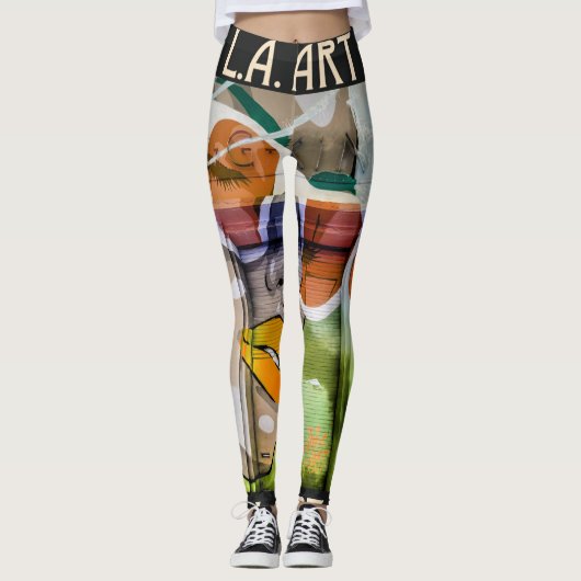 LA Art2 Leggings pour femmes (Devant)
