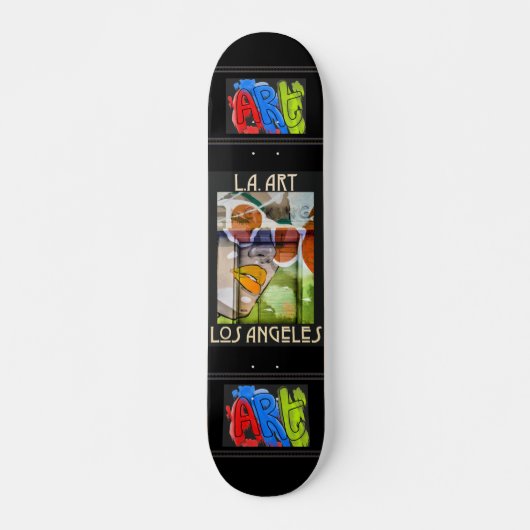 LA Art2 Skateboard (Voorkant)