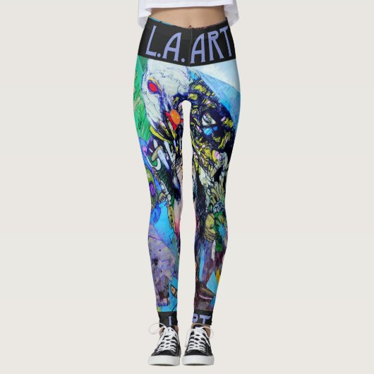 LA Art Dames Legging (Voorkant)