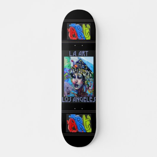 LA Art Skateboard (Voorkant)