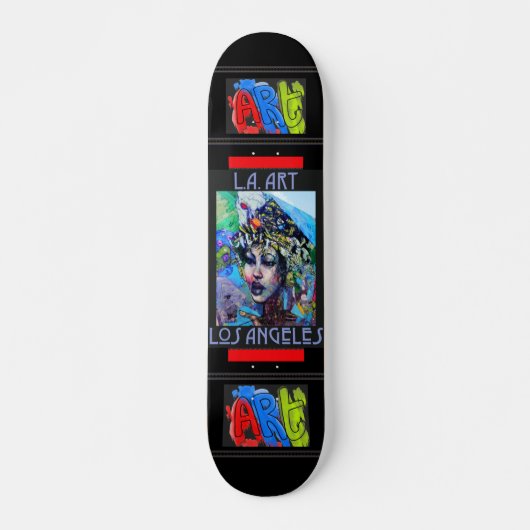 LA Art Skateboard (Devant)