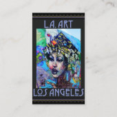 LA Art Visitekaartje (Achterkant)