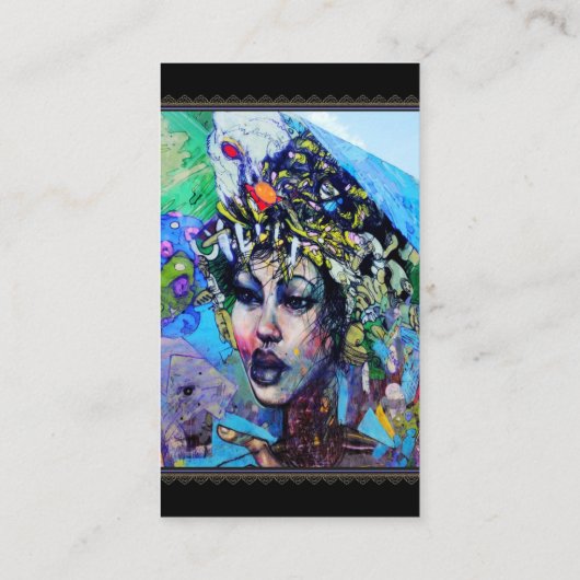 LA Art Visitekaartje (Achterkant)