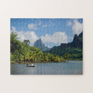 La baie du cuisinier, puzzle denteux de Moorea