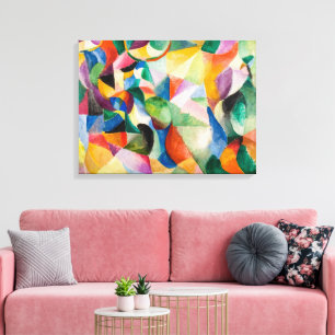 La Bal Bullier Sonia Delaunay Canvas Afdruk