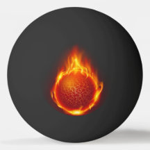 La balle de Fire Ping Pong