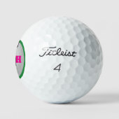 La balle de golf de Monogram pour les femmes (Logo)