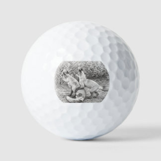 La Balle de Golf Esquisse de Renard Murmuré