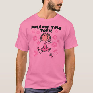 La ballerine suivent votre T-shirts et cadeaux