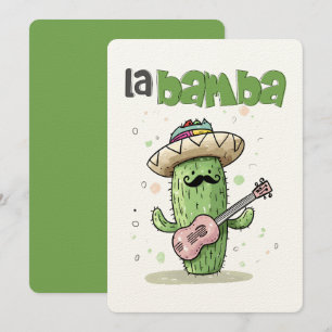 La Bamba Cactus Jam – Een Cinco de Mayo Feest Muzi Kaart