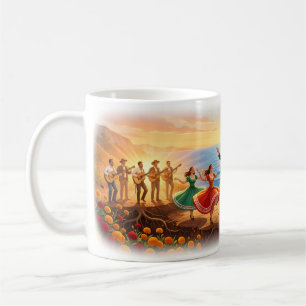 La Bamba Sunset Coastal Fiesta Tasse de danseLa Ba