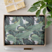 La banane laisse à paume le papier de soie de la (Cadeau)