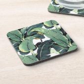 La banane laisse à paume les dessous de verre en (Côté gauche)