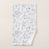 La bande de champignon (Serviette à main)