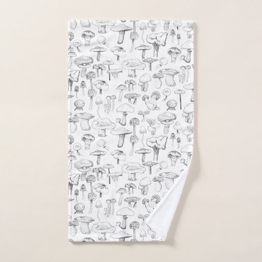 La bande de champignon (Serviette à main)