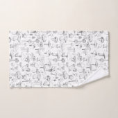 La bande de champignon (Serviette à main)