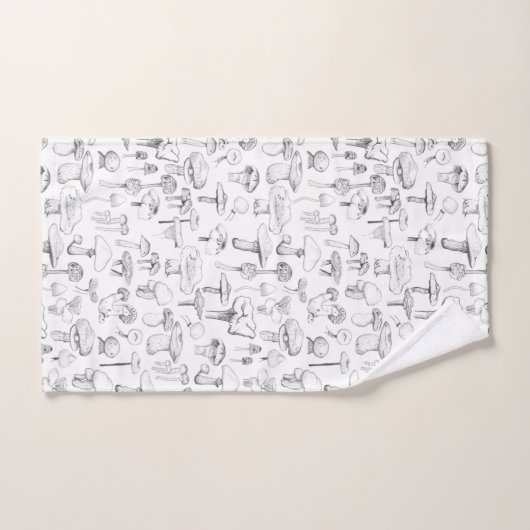 La bande de champignon (Serviette à main)