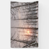 La bannière rêveuse d'une nuit d'hiver (Vertical)