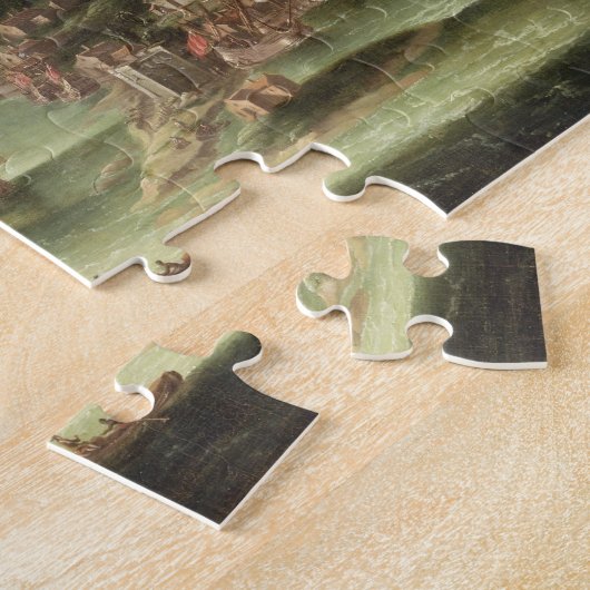 La Barbados, c.1694 (olie op het canvas) Legpuzzel (Zijkant)