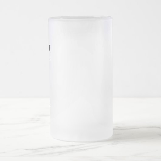 La Barman Frosted Beer Mug (Centre)