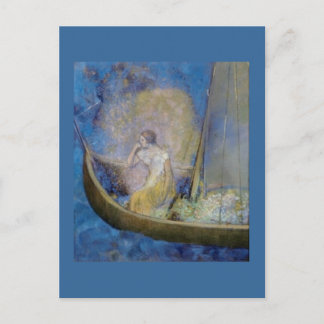 La barque Carte postale