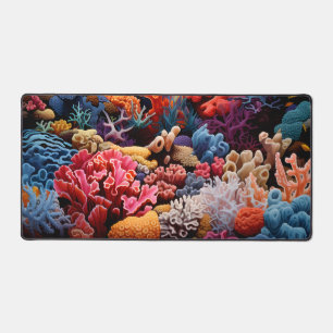 La barrière de corail colorée
