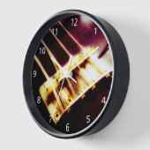 La Base d'une Horloge Murale en Acrylique Basse (Angle)