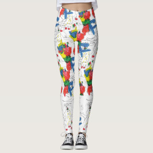 La basquiat d'Olivia a inspiré les leggings