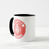 La basse de baisse pas bombarde la tasse de café (Devant gauche)
