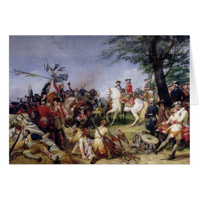 La bataille de Fontenoy, le 11 mai 1745, 1828 (Devant horizontal)