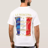 La Bataille de la Moscowa tshirt (Achterkant)