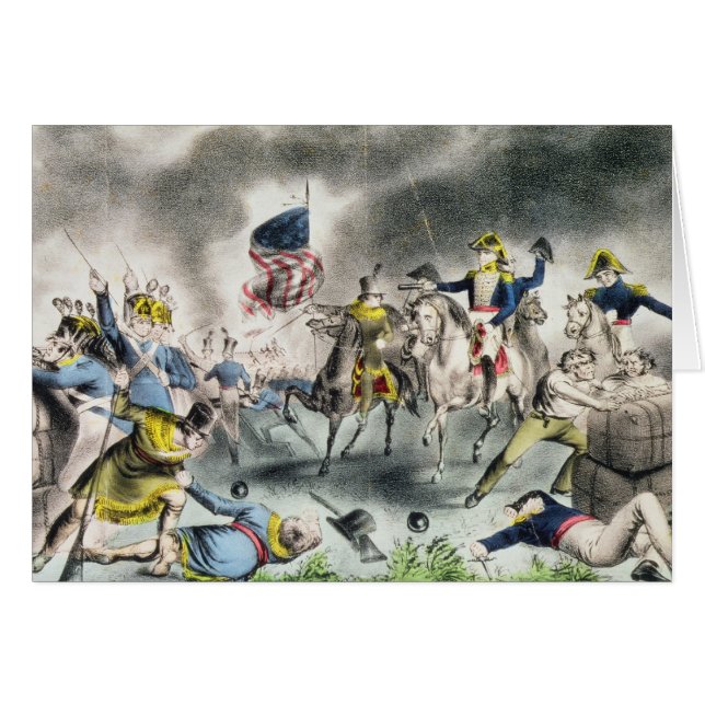 La bataille de la Nouvelle-Orléans, pub. Nathaniel (Devant horizontal)