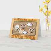 La bataille de Stoats Carte pour notes de dérive (Fleur jaune)