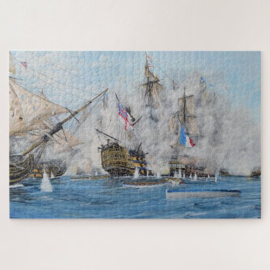 La bataille de Trafalgar Puzzle (Horizontal)