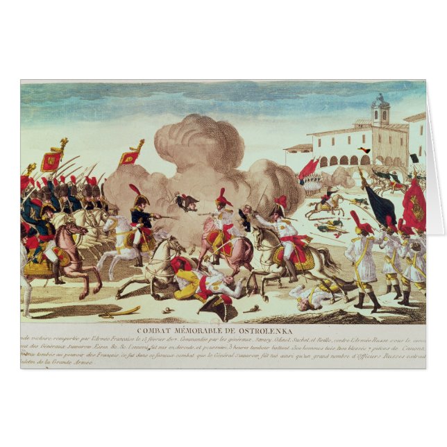 La bataille d'Ostrolenka (Devant horizontal)