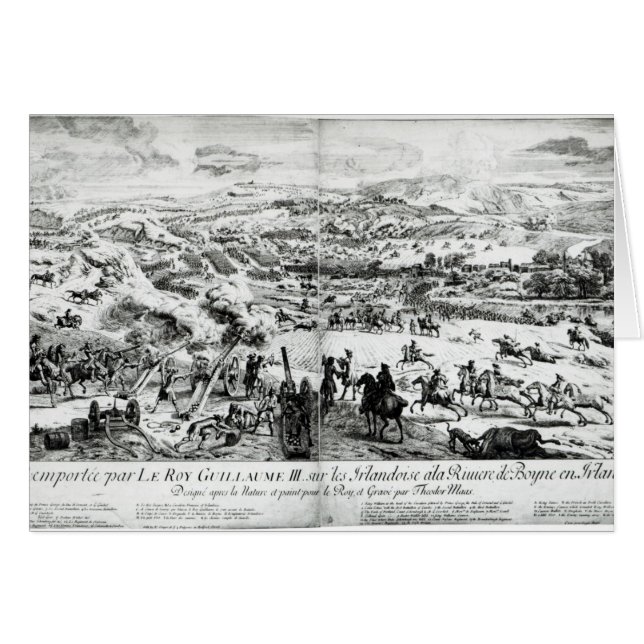 La bataille du Boyne, c.1690 (Devant horizontal)