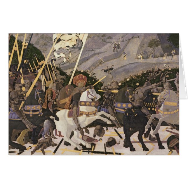 La bataille du romano de San, c.1438-40 (Devant horizontal)