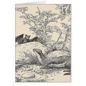 La batte et le vison (Devant)