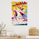 La Baule  French Travel Poster (Keuken)