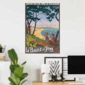 La Baule Les Pins Poster (Thuiskantoor)