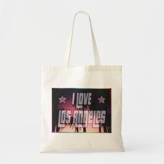 LA Beauful Cool Canvas tas (Voorkant)