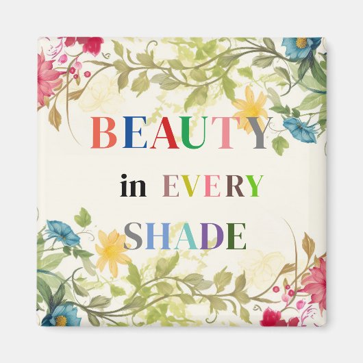 La Beauté Dans Chaque Aimant D'Ombre (Devant)