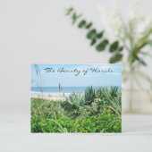 La Beauté de la Floride Carte Postale / Carte Post (Debout devant)