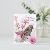 La beauté de la nature Carte postale en acrylique  (Debout devant)